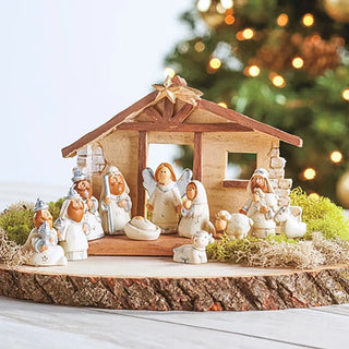 Tiny Nativity Set